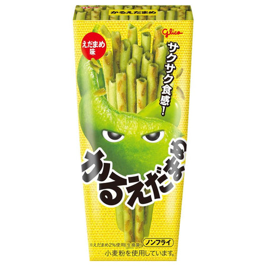 Glico Karu Edamame Savory Edamame Snaps Non-Fried 36g