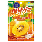 Meiji Fruit Juice Gummy Gold Kiwi Flavor 47g