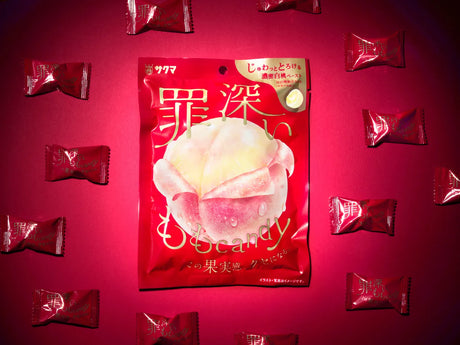 Sakuma White Peach Candy 54g - pack view 2