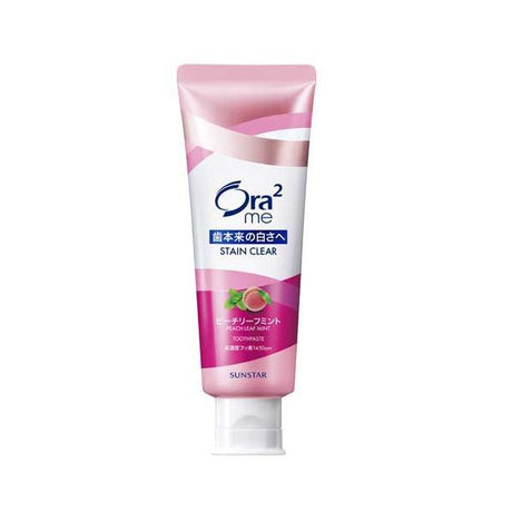 Sunstar Ora2 me Stain Clear Toothpaste Peach Leaf Mint 130g – Japanese Whitening