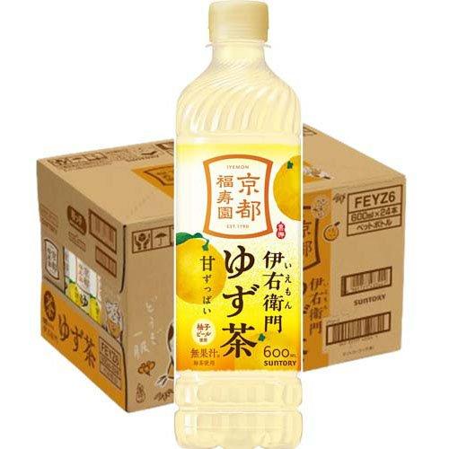 Suntory Iyemon Yuzu Green Tea 600ml