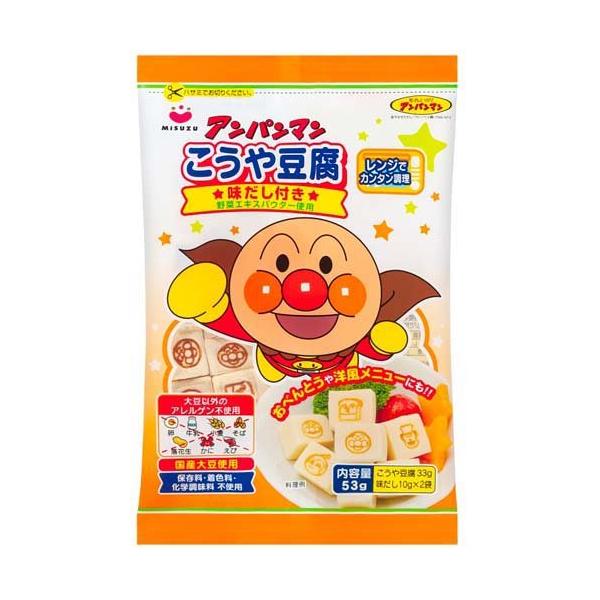 Misuzu Anpanman Koya Tofu Freeze-Dried Tofu 53g – Kids' Japanese Tofu
