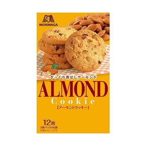 Morinaga Almond Cookie 12 Pieces 99.6g – Japanese Butter Almond Biscuits