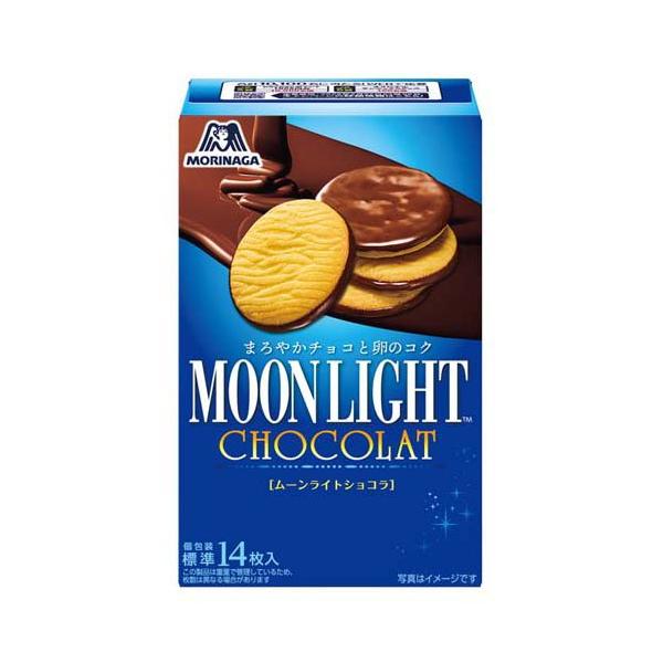 Morinaga Moonlight Chocolat Chocolate Coated Biscuits 14 Pieces 93g