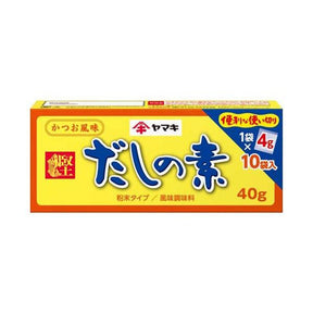 Yamaki Dashi no Moto Bonito Dashi Powder 40g (4g×10) – Japanese Soup Stock