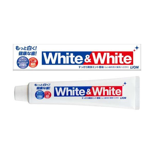 Lion White & White Toothpaste 150g – Japanese Whitening Fluoride Toothpaste