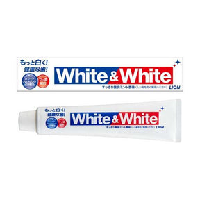 Lion White & White Toothpaste 150g – Japanese Whitening Fluoride Toothpaste