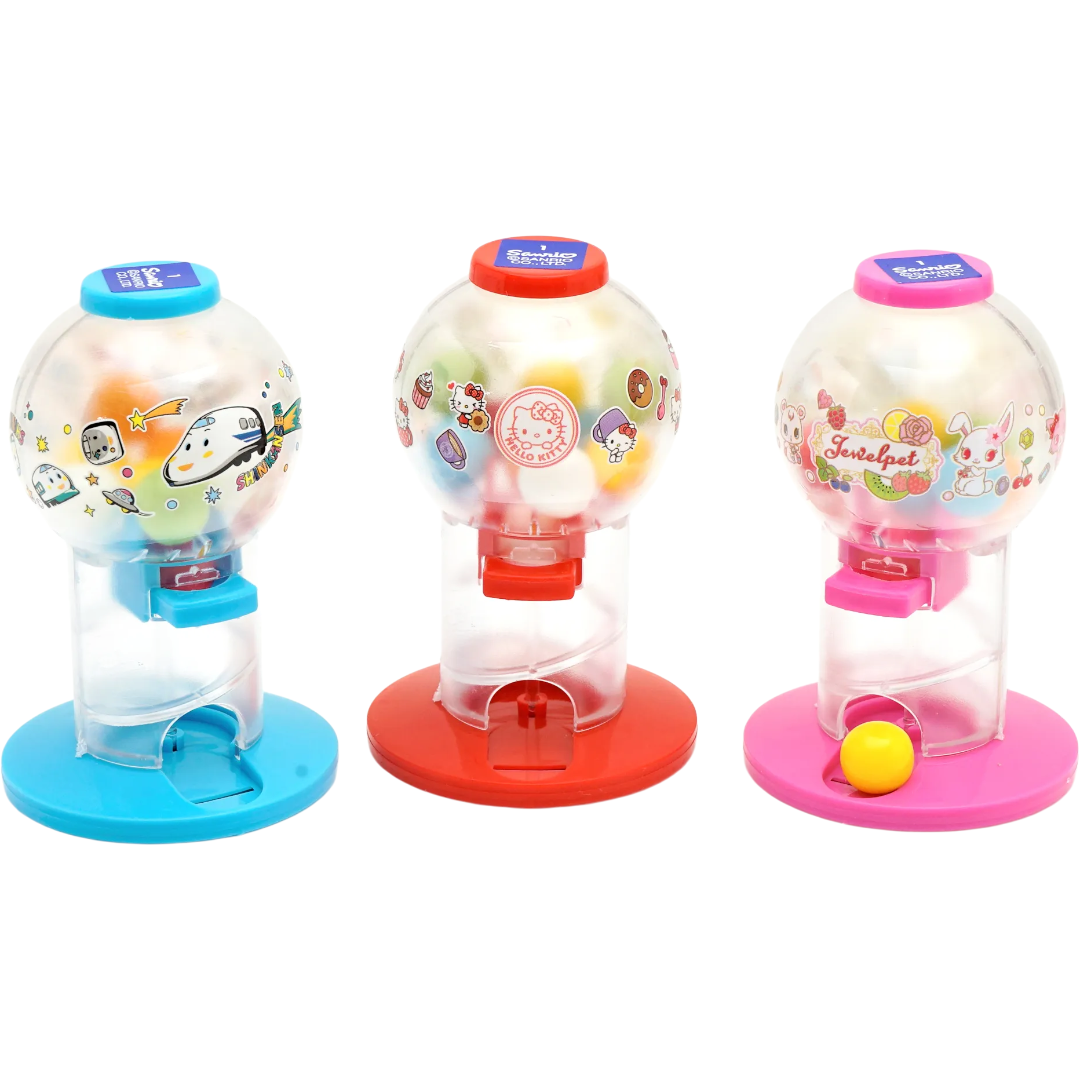 Weed Sanrio Series Spiral Gumball Machine Toy With Gum 13g