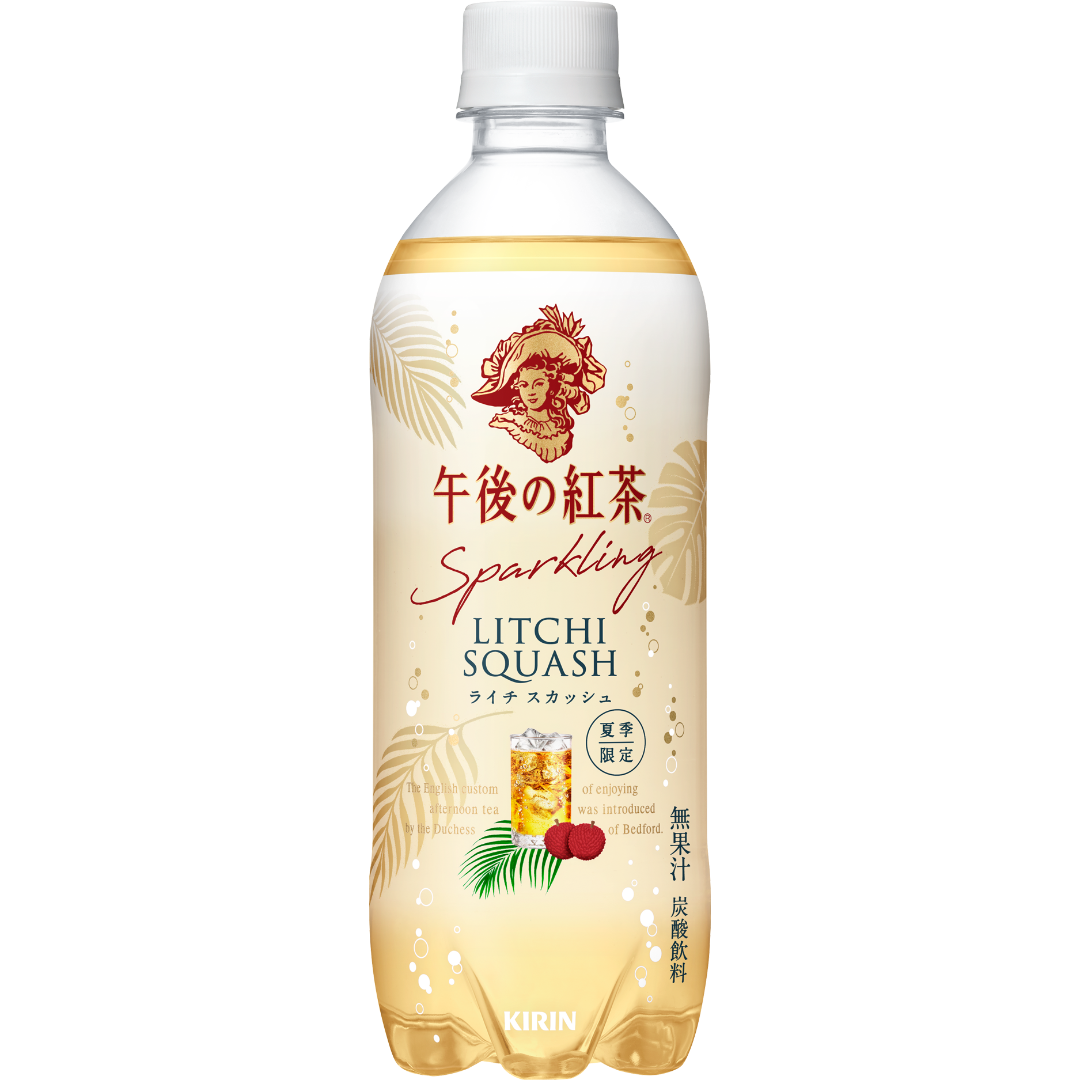 Kirin Litchi Squash Lychee tea Sparkling Drink 500ml