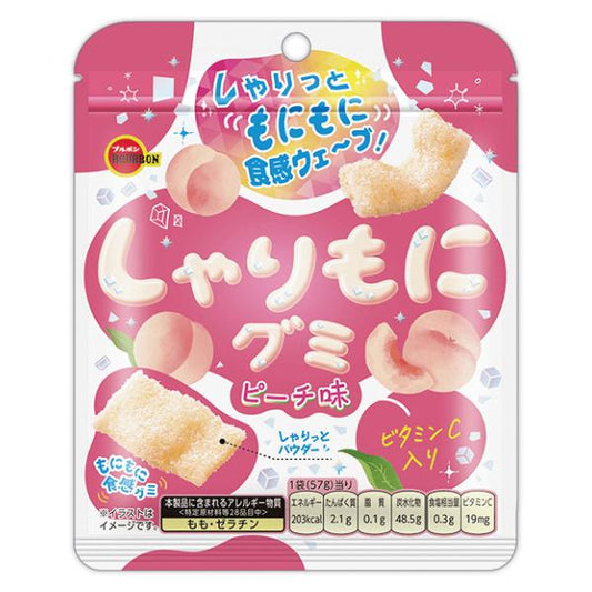 Bourbon Shyarimo Peach Gummy 57g
