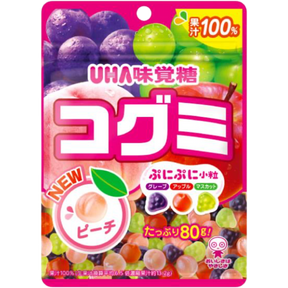 UHA Kogumi Assorted Fruit Gummy 80g