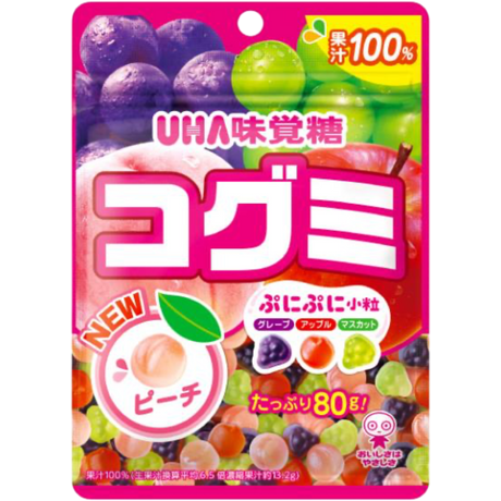 UHA Kogumi Assorted Fruit Gummy 80g