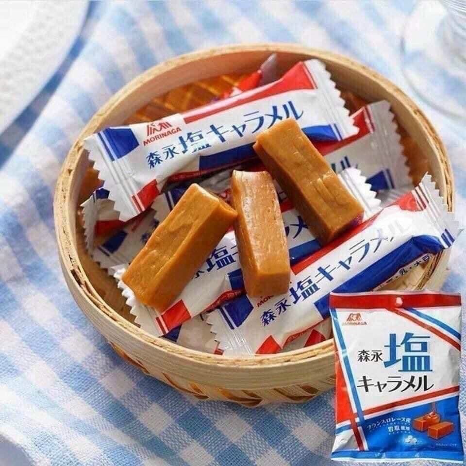 Morinaga Salted Caramel Candy With Lorraine Rock Salt 83g