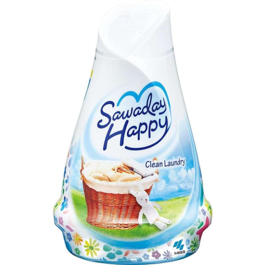 Kobayashi Sawaday Happy Room Air Freshener Clean Laundry 120g